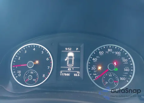 2016 Volkswagen Tiguan S из США, поврежденный, VIN WVGBV7AX9GW584433